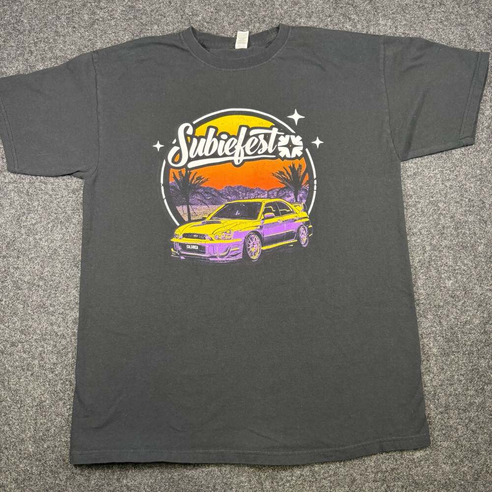 Subiefest Retro Car Graphic Event T-Shirt